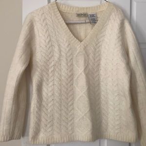 angora warm sweater